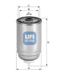 Фильтр топливный UFI 2444400