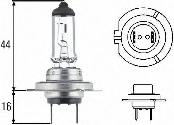 Лампа накаливания, фара дальнего света; Лампа накаливания, основная фара; Лампа накаливания, противотуманная фара; Лампа накаливания; Лампа накаливания, основная фара; Лампа накаливания, противотуманная фара; Лампа накаливания, фара с авт. системой стабилизации; Лампа накаливания, фара дневного освещения HELLA 8GH007157121