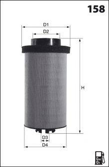 Фильтр топливный MECAFILTER ELG5543
