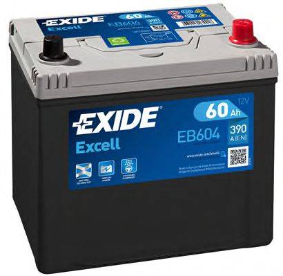 АКБ (стартерная батарея) EXIDE EB604