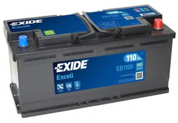 АКБ (стартерная батарея) EXIDE EB1100