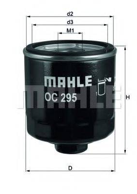 Масляный фильтр двигателя MAHLE ORIGINAL OC295