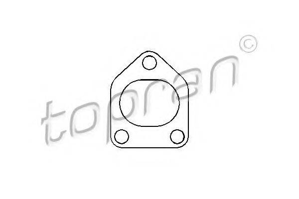 Прокладка турбо-компрессора TOPRAN 206954