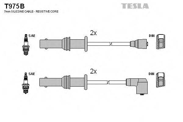 Провода зажигания TESLA T975B