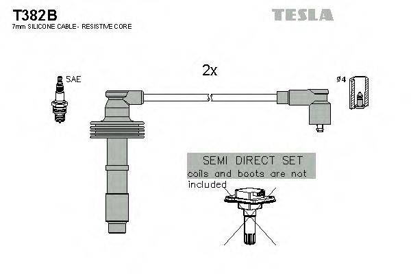 Провода зажигания TESLA T382B