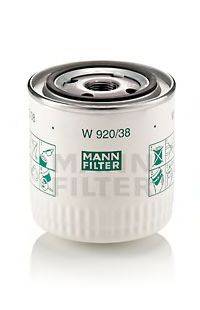 Масляный фильтр двигателя MANN-FILTER W92038