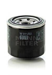 Масляный фильтр двигателя MANN-FILTER W81180