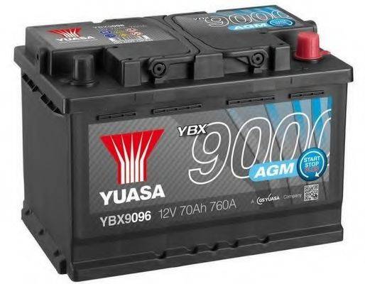 АКБ (стартерная батарея) YUASA YBX9096