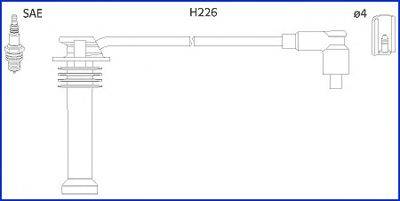 Провода зажигания HITACHI 134672