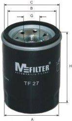 Масляный фильтр двигателя MFILTER TF27