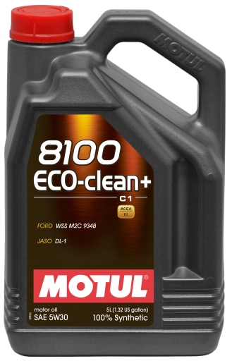 Масло моторное синтетическое 8100 Eco-clean+ 5W-30 5л