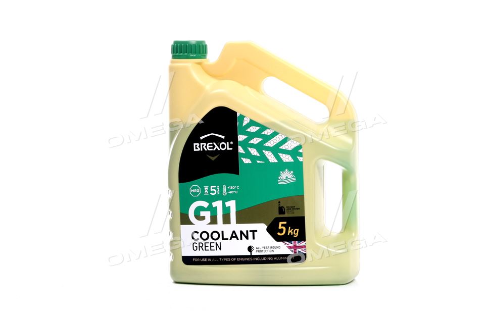 Антифриз зеленый G11 5kg готов к использованию -40 ° С