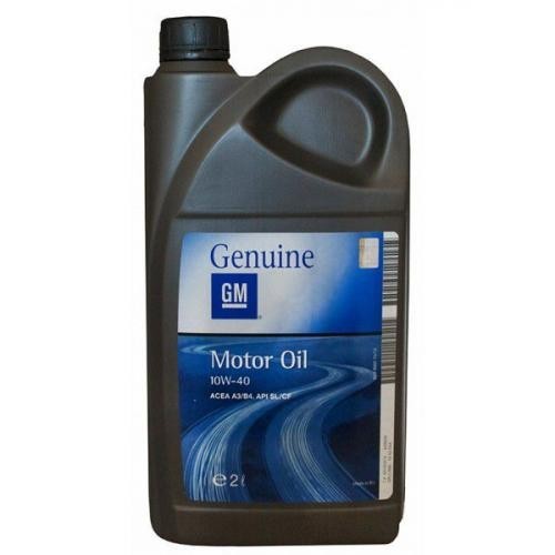 Масло моторное полусинтетическое General Motors «Motor Oil 10W-40», 4л