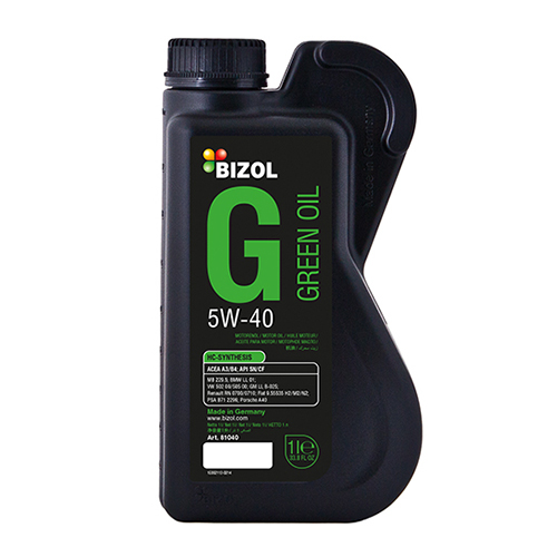 Масло моторное  BIZOL Green Oil 5W-40 1л