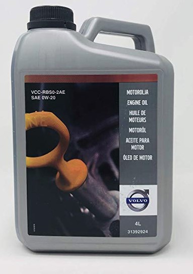 Масло моторное синтетическое Volvo «ENGINE OIL 0W-20», 4л