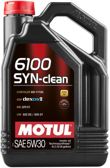Масло моторное Technosynthese 6100 Syn-clean SAE 5W30 (5L)