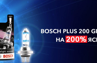 Нова галогенна лампа Bosch Plus 200 Gigalight