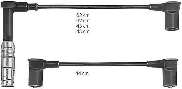 Провода зажигания BERU ZEF585