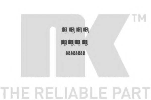 Комплектующие, колодки дискового тормоза NK 79451748