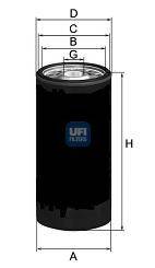 Масляный фильтр двигателя UFI 2317800