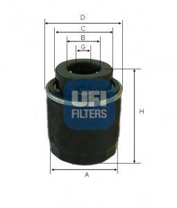 Масляный фильтр двигателя UFI 23.494.00