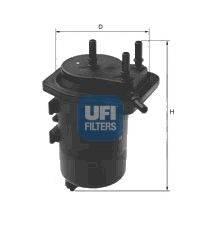 Фильтр топливный UFI 2401300