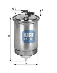 Фильтр топливный UFI 2436500