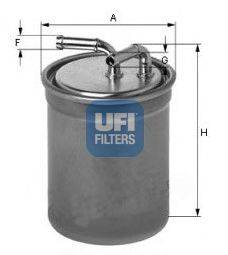 Фильтр топливный UFI 2443700