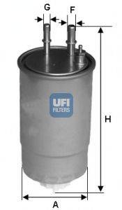 Фильтр топливный UFI 24ONE01