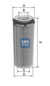 Масляный фильтр двигателя UFI 2509600