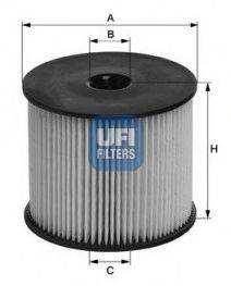 Фильтр топливный UFI 2600300
