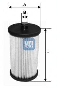 Фильтр топливный UFI 2601200