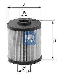 UFI 2602000 Фильтр топливный