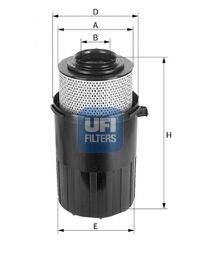 Фильтр воздушный двигателя UFI 2723100