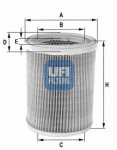 Фильтр воздушный двигателя UFI 2725200