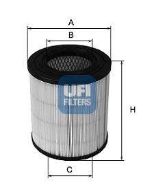 Фильтр воздушный двигателя UFI 27.271.00
