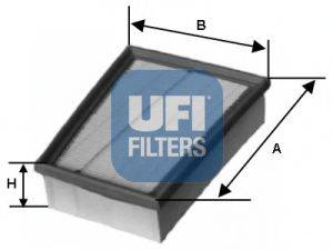 Фильтр воздушный двигателя UFI 3009500