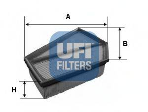 Фильтр воздушный двигателя UFI 3034900