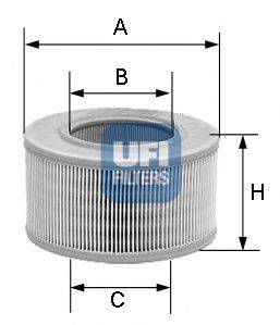 Фильтр воздушный двигателя UFI 3087100