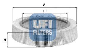 Фильтр воздушный двигателя UFI 30.917.01