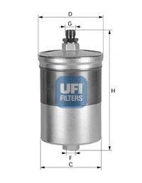 Фильтр топливный UFI 31.505.00