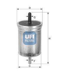 Фильтр топливный UFI 3151300