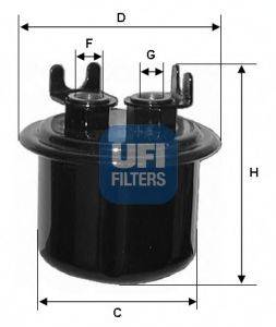 Фильтр топливный UFI 3153900