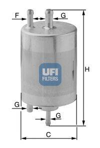 Фильтр топливный UFI 3183400