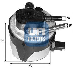 Фильтр топливный UFI 5517000