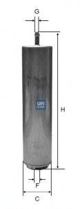 Фильтр топливный UFI 3185100