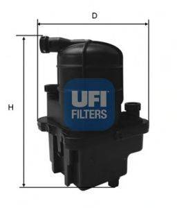 Фильтр топливный UFI 2408800