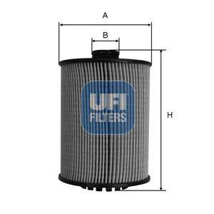 Масляный фильтр двигателя UFI 2508900