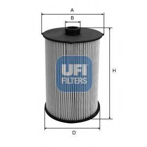 Фильтр топливный UFI 2604300