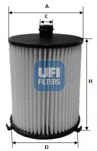 Фильтр топливный UFI 2607300